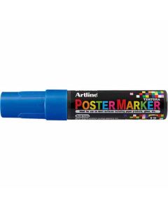 Artline POSTER MARKER 12 (12.0mm) หัวกลม BLUE