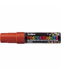Artline POSTER MARKER 12 (12.0mm) หัวกลม BROWN