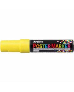 Artline POSTER MARKER 12 (12.0mm) หัวกลม FLUORO YELLOW