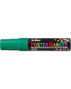 Artline POSTER MARKER 12 (12.0mm) หัวกลม GREEN