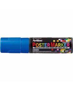 Artline POSTER MARKER 20 (20.0mm) หัวกลม BLUE