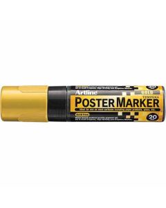 Artline POSTER MARKER 20 (20.0mm) หัวกลม GOLD