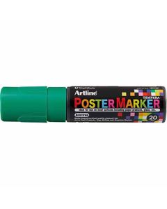 Artline POSTER MARKER 20 (20.0mm) หัวกลม GREEN