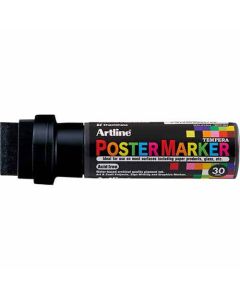 Artline POSTER MARKER 30 (30.0mm) หัวกลม BLACK