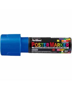 Artline POSTER MARKER 30 (30.0mm) หัวกลม BLUE