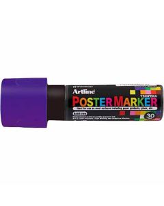 Artline POSTER MARKER 30 (30.0mm) หัวกลม PURPLE