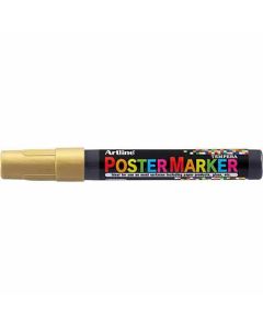 Artline POSTER MARKER 4 (4.0mm) หัวกลม GOLD