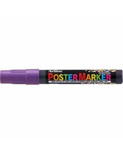 Artline POSTER MARKER 4 (4.0mm) หัวกลม METALLIC PURPLE