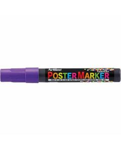 Artline POSTER MARKER 4 (4.0mm) หัวกลม PURPLE