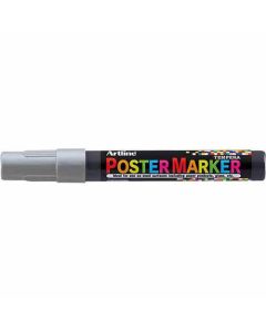 Artline POSTER MARKER 4 (4.0mm) หัวกลม SILVER