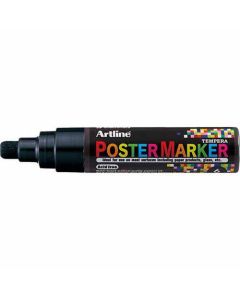 Artline POSTER MARKER 6 (6.0mm) หัวกลม BLACK