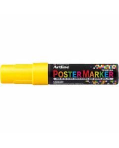 Artline POSTER MARKER 6 (6.0mm) หัวกลม YELLOW