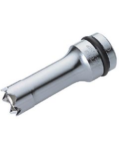 Socket for serrated plastic cones for impact wrench