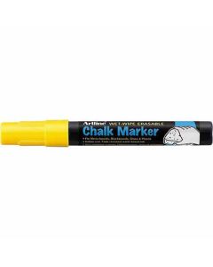 ปากกาชอล์กน้ำ Artline EPW-4 (2.0mm) หัวกลม YELLOW