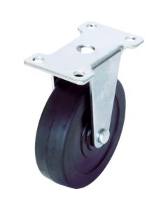 Plate Type Caster E Series (rubber wheel)