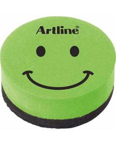 แปรงลบกระดานแม่เหล็ก Smiley Face Type Green