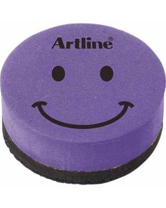 แปรงลบกระดานแม่เหล็ก Smiley Face Type Purple