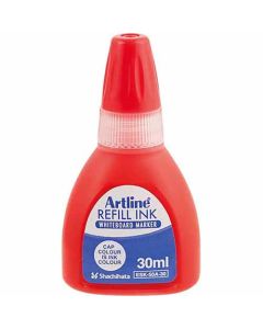 หมึกเติมสำหรับปากกาไวท์บอร์ด 30ml Red