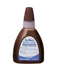 หมึกเติมสำหรับปากกาไวท์บอร์ด 60ml Brown