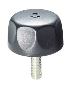 ลูกบิดอีเกิลสตาร์ Hachiro M8 x 30 สีดำ