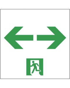 Emergency Exit Guidance Sign Passageway