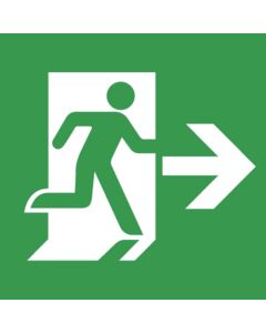 Emergency Exit Guidance Sign Passageway