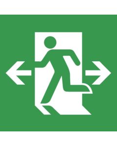Emergency Exit Guidance Sign Passageway