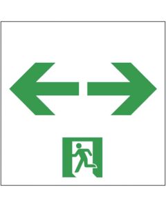 Emergency Exit Guidance Sign Passageway