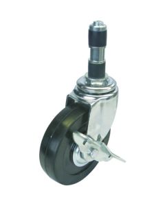Pipe-Inserting Caster ETF Series (rubber wheel)