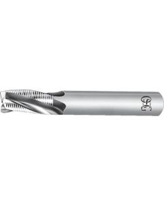 HSS Roughing Endmill with Long Shank Short Type Fine Pitch 1เส้น