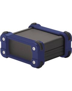 เคสอะลูมิเนียม Takachi พร้อมการ์ดเข้ามุมแผงอะลูมิเนียมสีดำ/กรมท่า