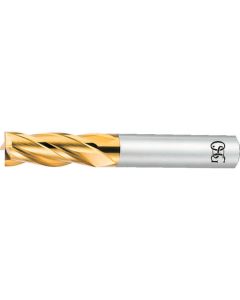 Mule-flutes TiN Coated End Mill