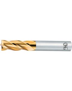 Mule-flutes TiN Coated End Mill