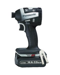 ไดร์เวอร์กระแทกแบบชาร์จได้ 14.4V 5.0Ah สีเทา