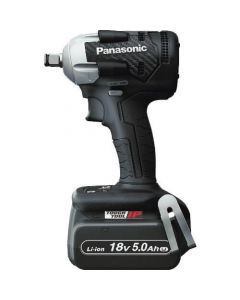 ชุดประแจผลกระทบชาร์จคู่ 18V5.0Ah สีดำ