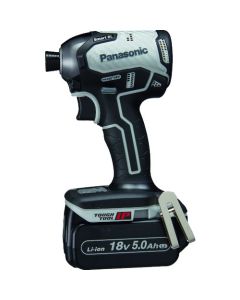 ไดรเวอร์กระแทกคู่ 18V 5.0Ah สีเทา