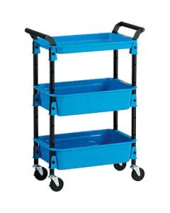 Tool Wagon Royal 654 x 361 x 887 ถาดลึก 2 x ถาดตื้น 1 Sky Blue