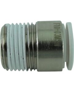 Male Connector with Hexagonal Hole