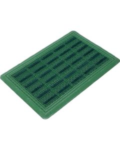Evac Brush Hard Mat YL(c/w Mud Holes)