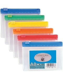 เคสใส A8 (แบบแนวนอน) สีคราม