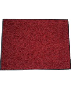 พรมเช็ดเท้าในร่ม Lonstep mat Runner W กว้าง 1800mm x 10m สีแดงและสีดำ