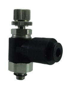 ตัวควบคุมความเร็วห้าตัว α meter out 4 mm/M5 x 0.8