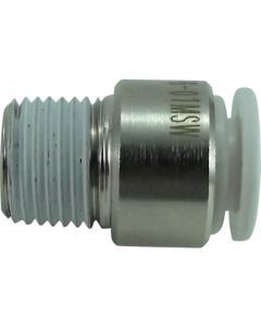 Male Connector with Hexagonal Hole