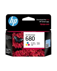 HP 680 Tri-Color Original Ink Advantage Cartridge