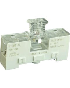 ตัวยึดฟิวส์ F-700 Φ6.4X30 พร้อมจอแสดงผลฟิวส์ขั้วต่อขันสกรู