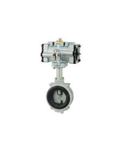 Double-Action Cylinder Butterfly Valve