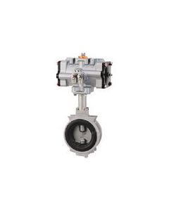 Double-Action Cylinder Butterfly Valve