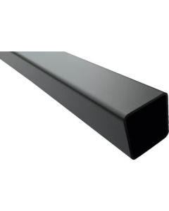 ท่อเหลี่ยมอลูมิเนียม R3 เหลี่ยม 25X25X1.2 ดำ 4m