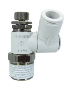 ตัวควบคุมความเร็ว 5 ระดับ β มิเตอร์สีขาวออก 10mm/R1/2