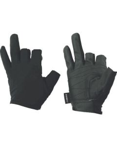 Synthetic Leather Gloves 3Fingerless